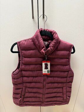 32 Degrees Women's Lightweight Vest Pocket Purple Medium - New w. Tags